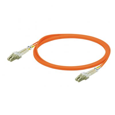 WEIDMULLER IE-FM5Z2LO0005DLD0LD0-X (zmontowany) światłowód przesyłu danych, Zipcord, LC-Duplex IP 20, LC-Duplex IP 20, LSZH, 50 µm, 0.5 m 1433940005 /1szt./ (1433940005)